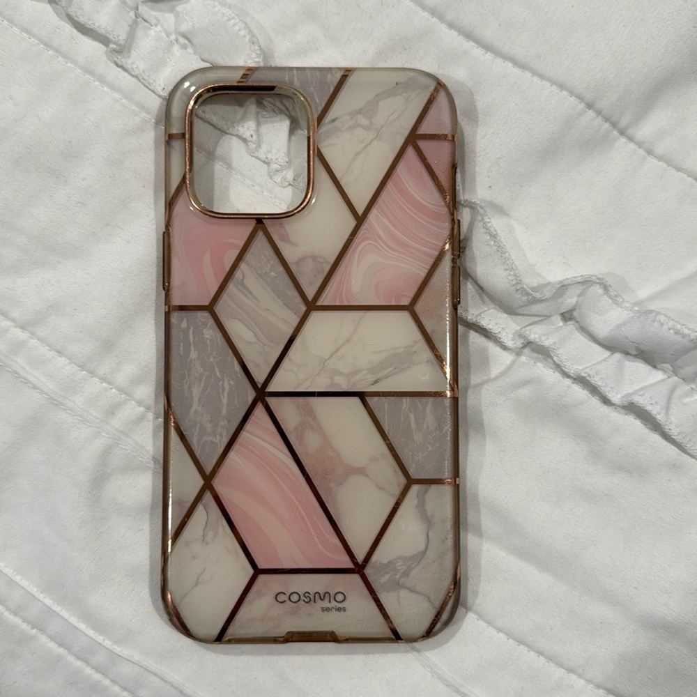 iPhone 12 Pro Max Phone Case Protective Case with Built-in Screen Protector